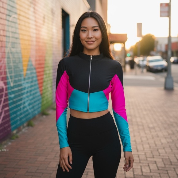 Women’s Full Zip Crop Jacket
New - Picture 2 of 7